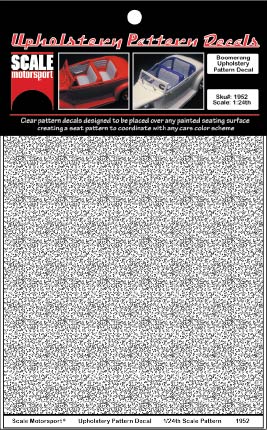 Boomerang Upholstery Decal SKU #1952