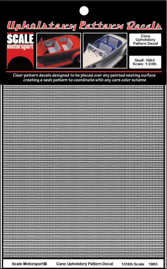 Cane Upholstery Decal SKU #1963