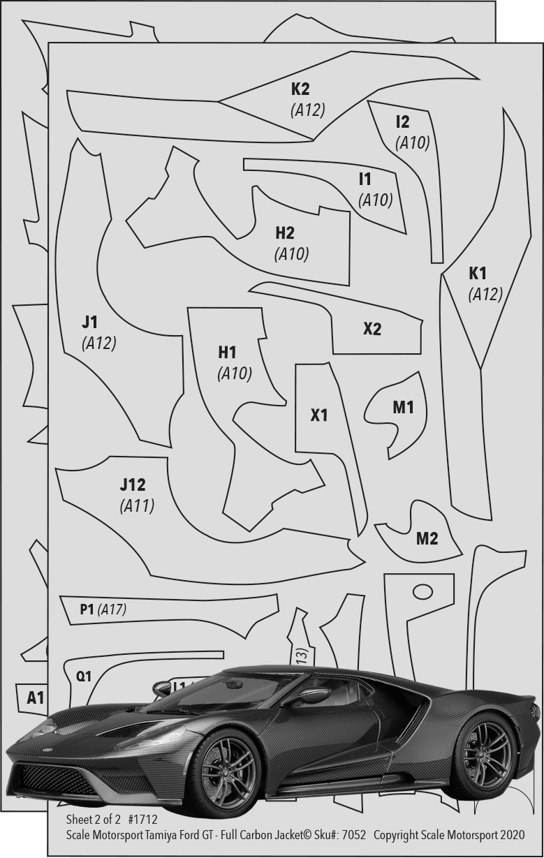 Ford GT Full Carbon Jacket SKU #7052