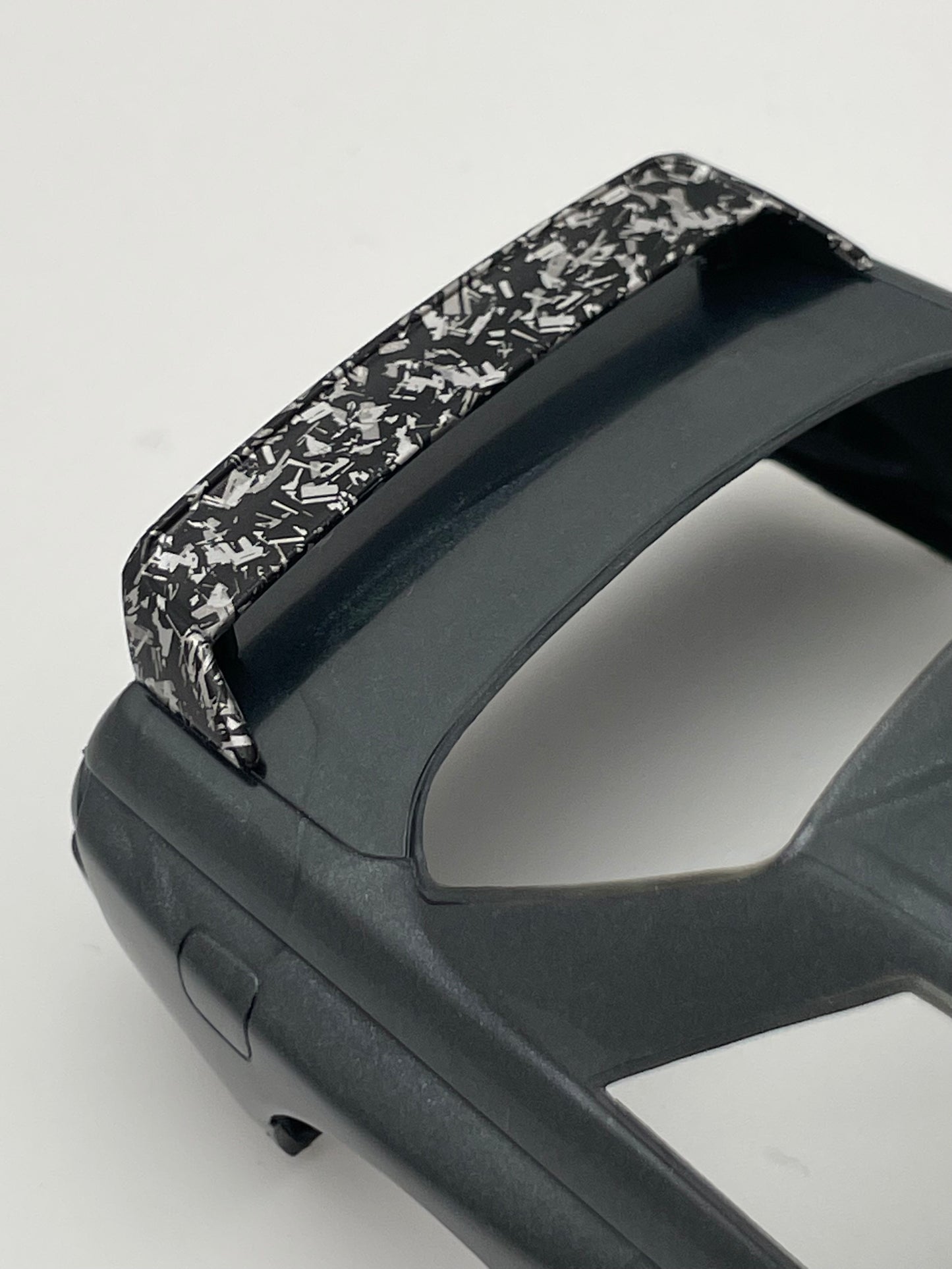 Crushed Carbon Fiber Pewter Metallic SKU #1924