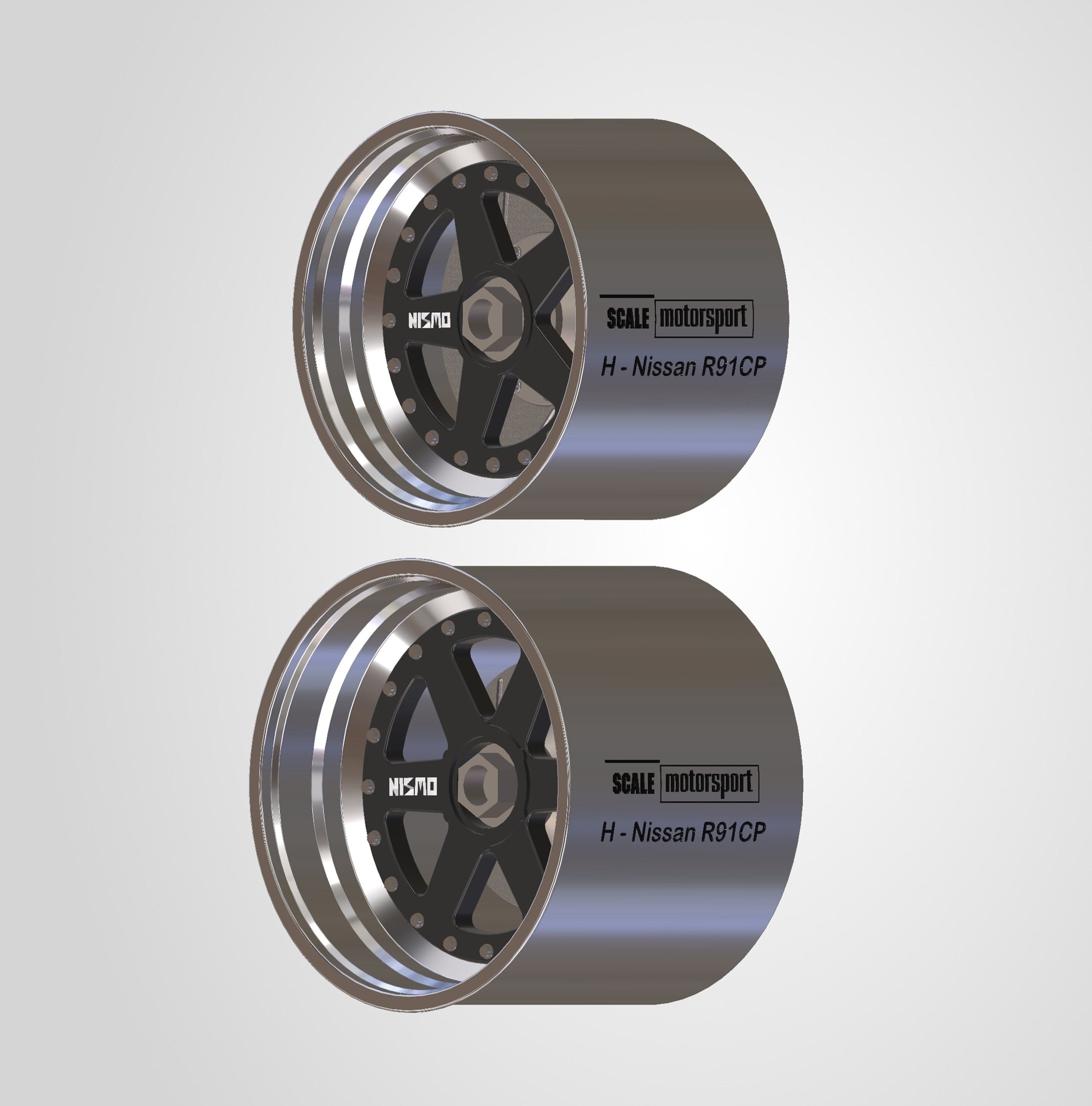 ブリジストンアンカー RS9Sホイール抜き Nissan R91CP 3D Printed Wheel Set SKU #60142 – Scale Motorsport