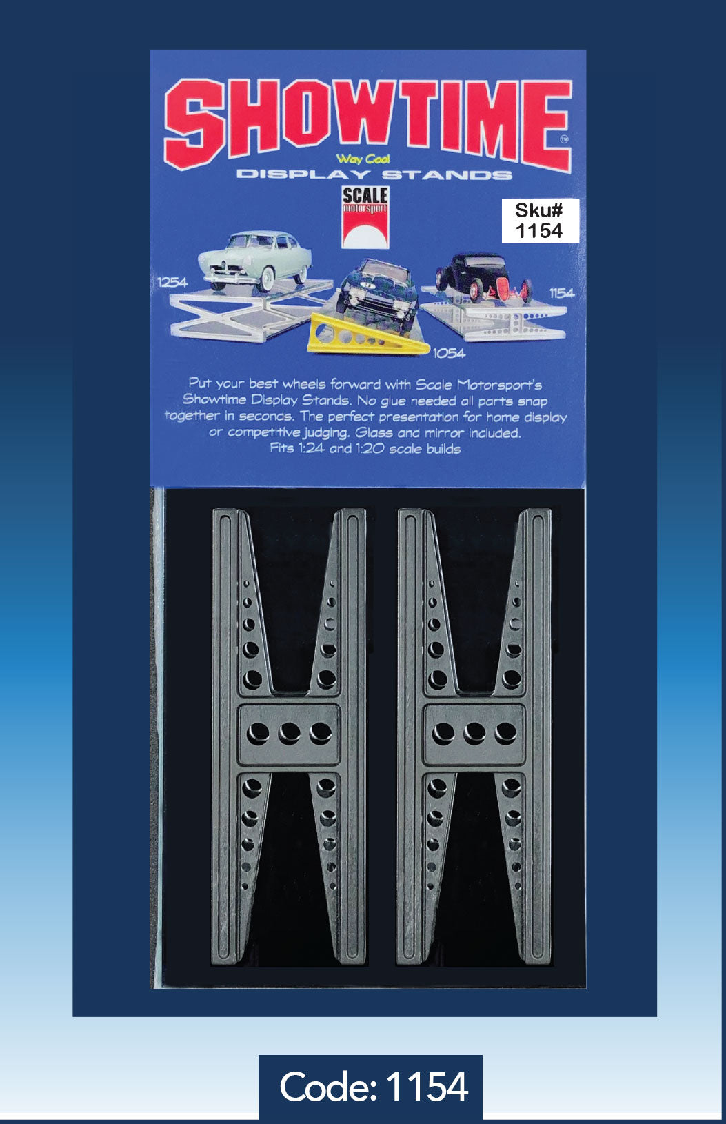 ShowTime Display Stands - The I-Beam SKU #1154