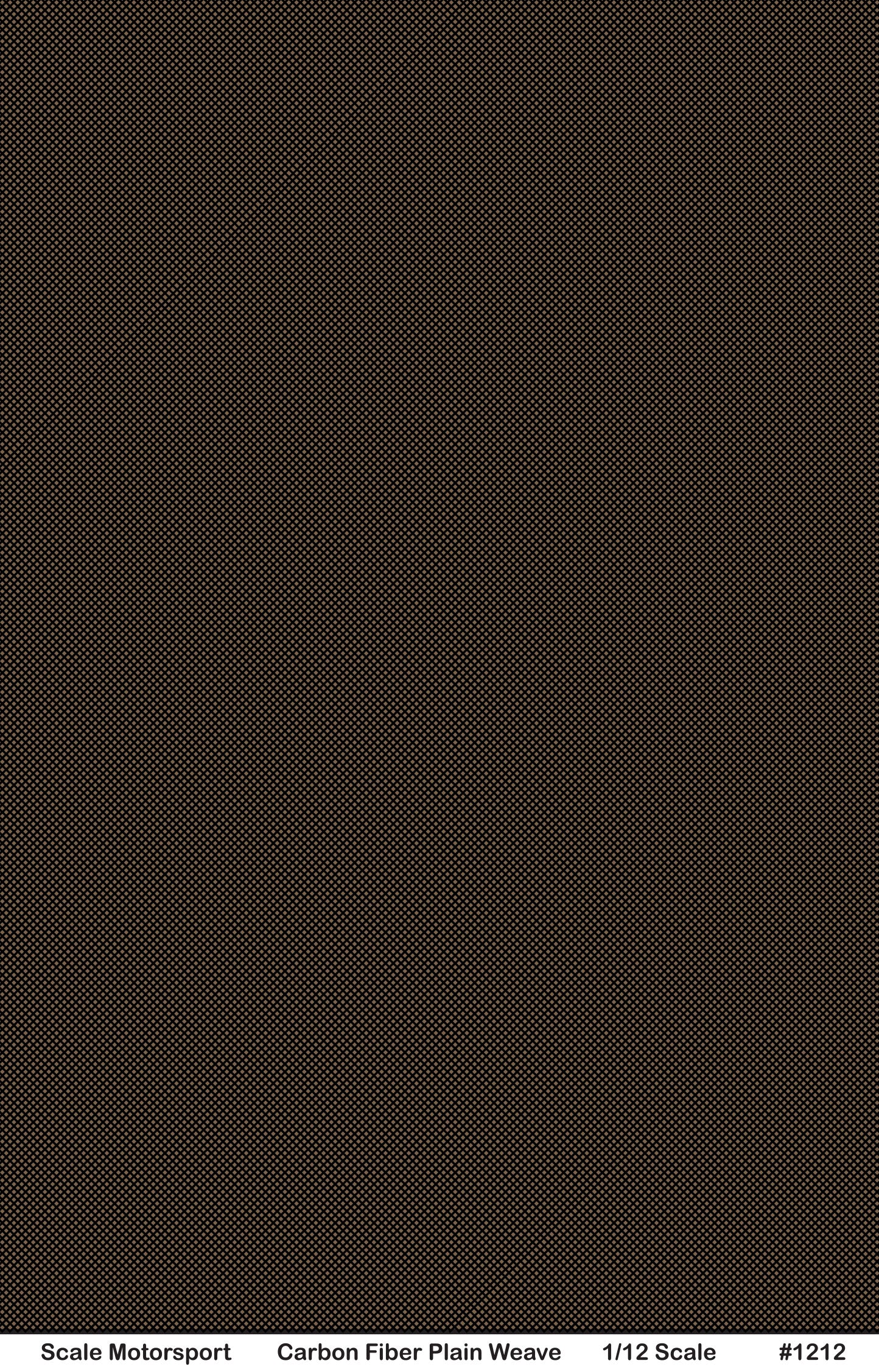 Carbon Kevlar Plain Weave Decal Series 1200