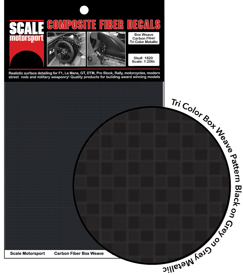 Carbon Fiber Box Weave Series 1800 SKU #1820