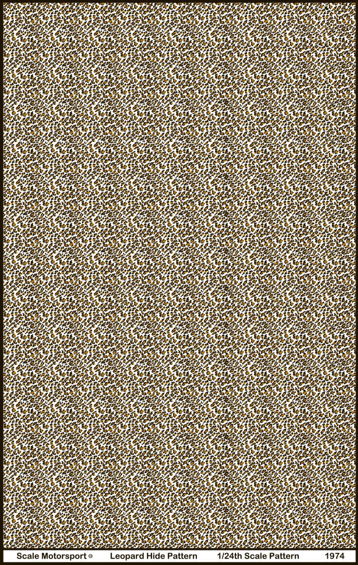 Leopard Hide Upholstery Decal SKU #1974