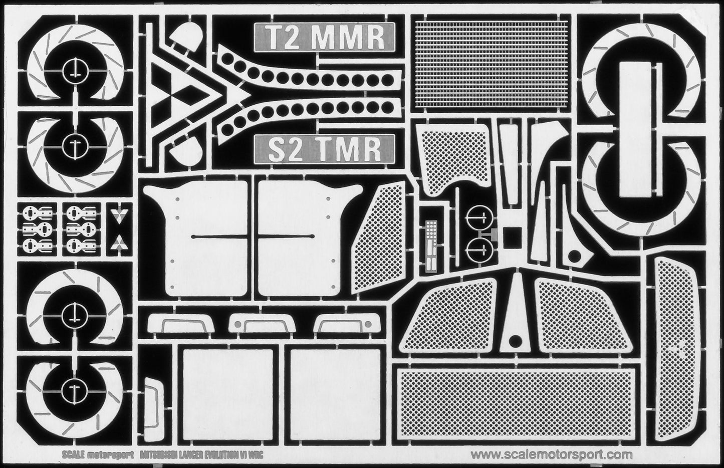 Mitsubishi Lancer Evo VI WRC Photoetch Set SKU #3010