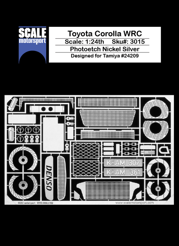 Toyota Corolla WRC Photoetch Set