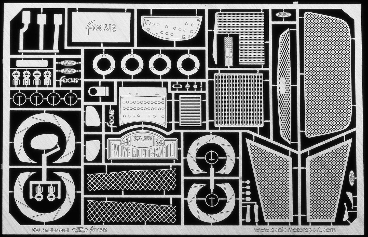 Ford Focus WRC Photoetch Set SKU #3020