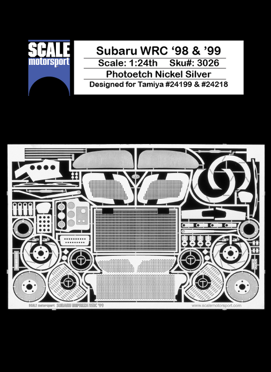 Subaru WRC 98' & 99' Photoetch Set SKU #3026