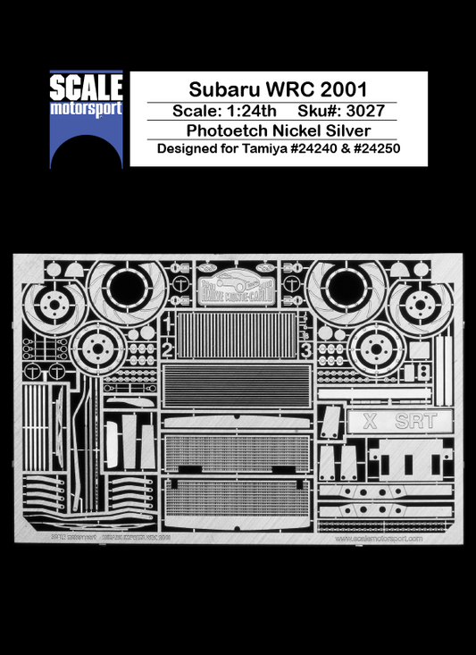 Subaru WRC 2001 Photoetch Set SKU #3027