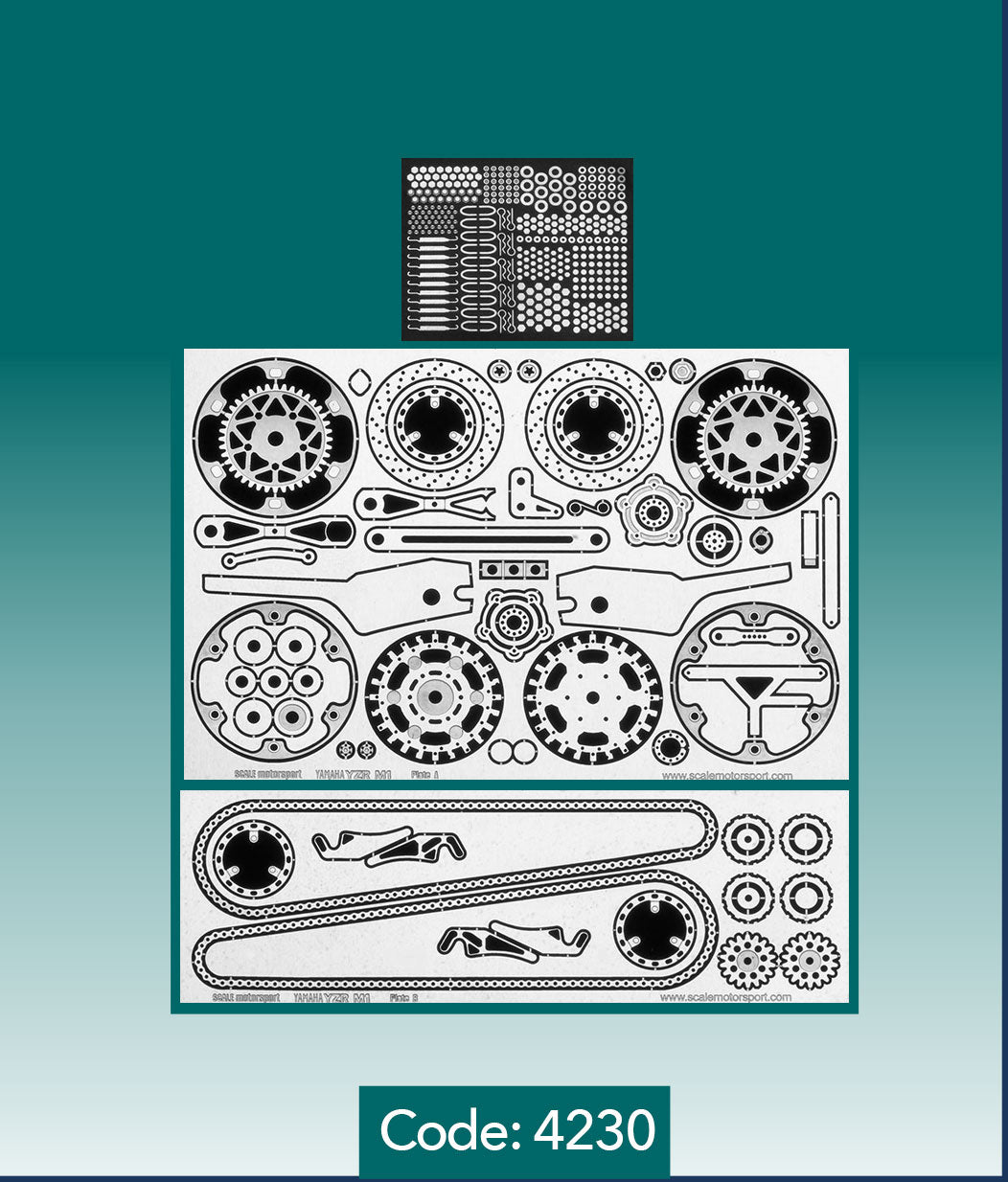 Yamaha YZR-M1 04' Photoetch Set SKU #4230