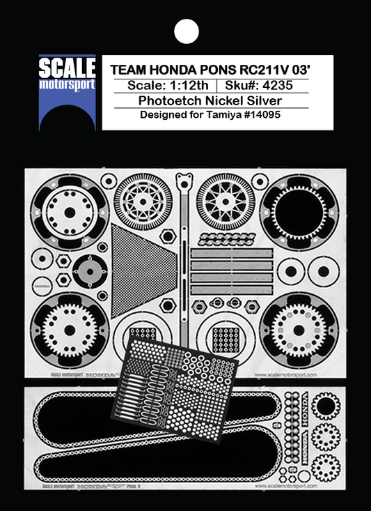 Team Honda Pons RC211V 03' Photoetch Set SKU #4235