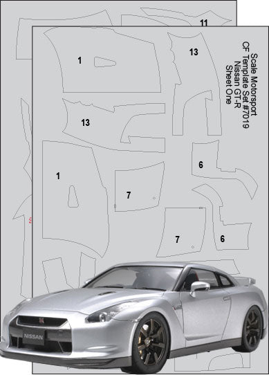 Nissan GT-R Full Carbon Jacket SKU #7022
