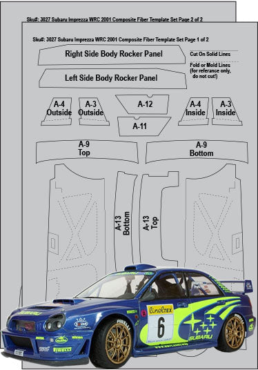 Subaru WRC 2001 CFT Set SKU #7027