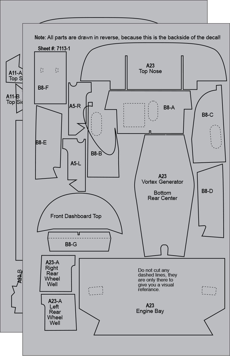 Sauber Mercedes C9 CFT Set SKU #7113