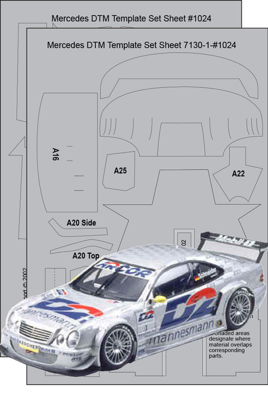 Mercedes DTM CFT Set SKU #7130