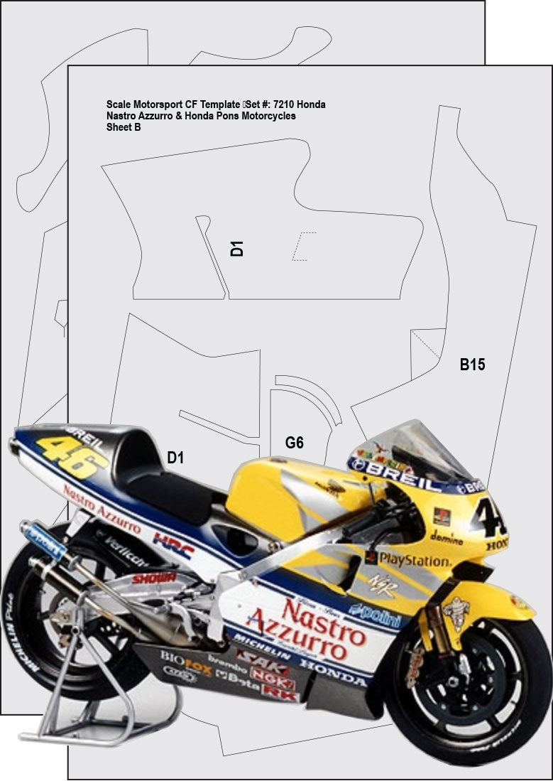 Honda NSR 500 CFT Set SKU #7210