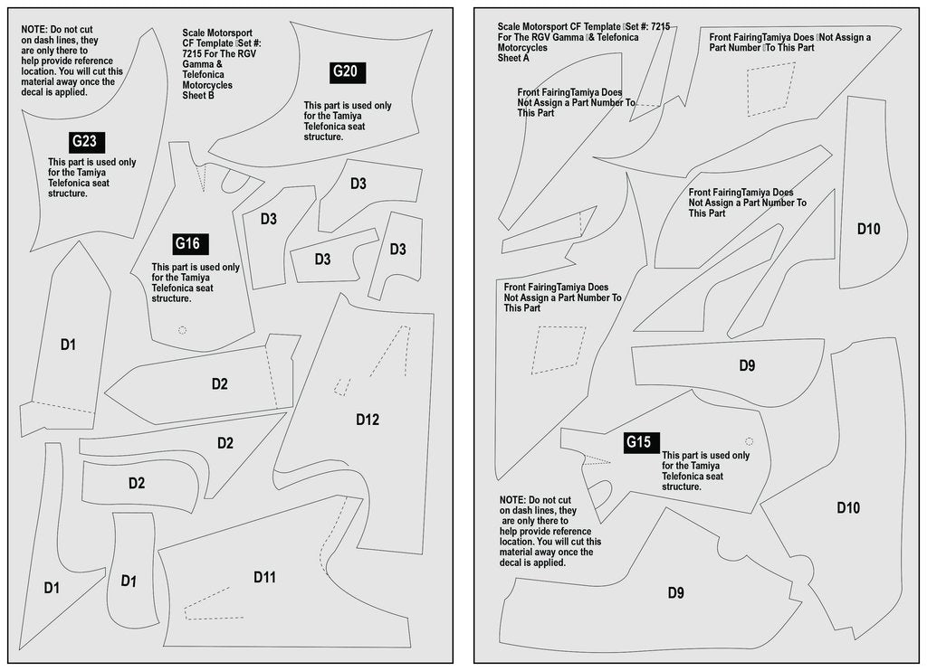 Suzuki RGV & Telefonica CFT Set SKU #7215