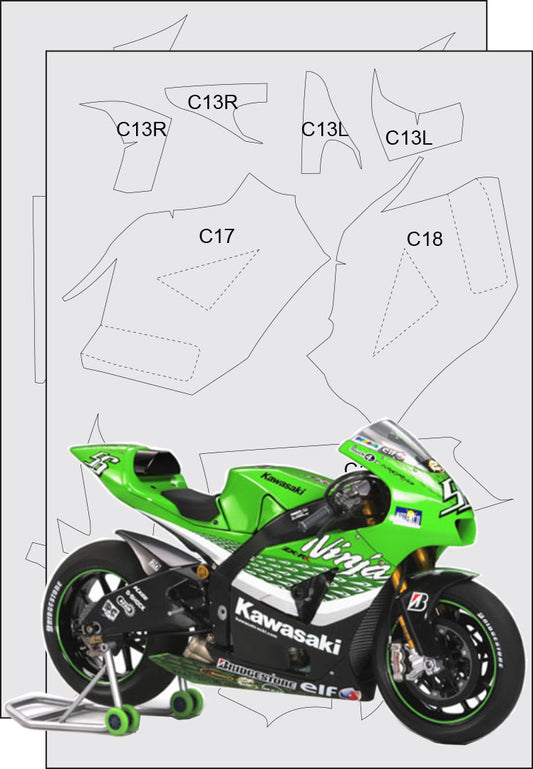 Kawasaki Ninja ZX-RR CFT Set SKU #7240