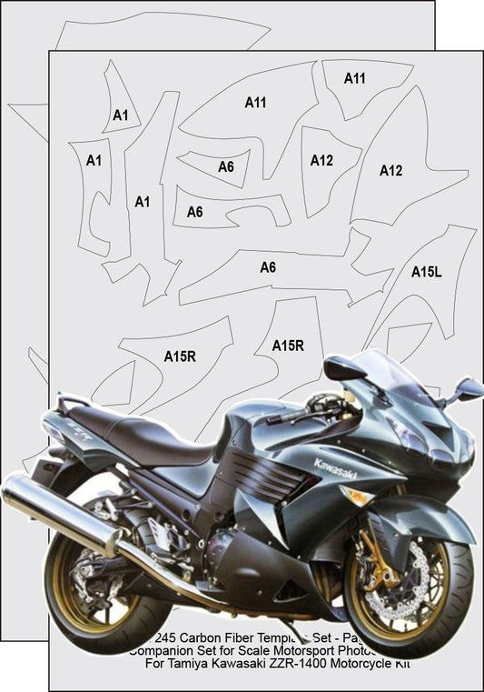 Kawasaki ZZR1400 CFTSet SKU #7245