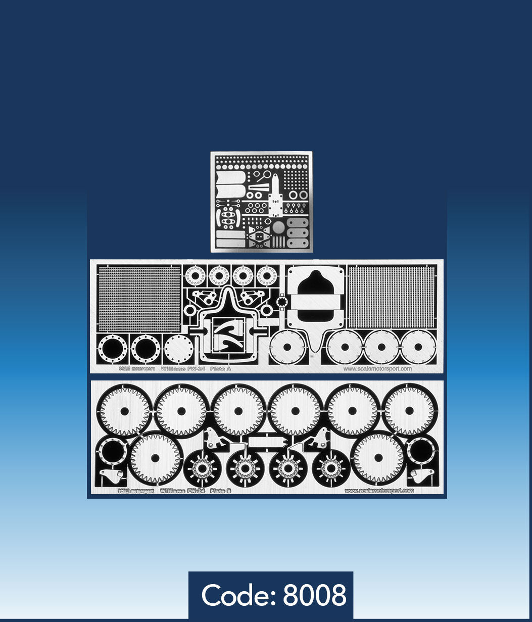 Williams FW24 Formula 1 SKU #8008