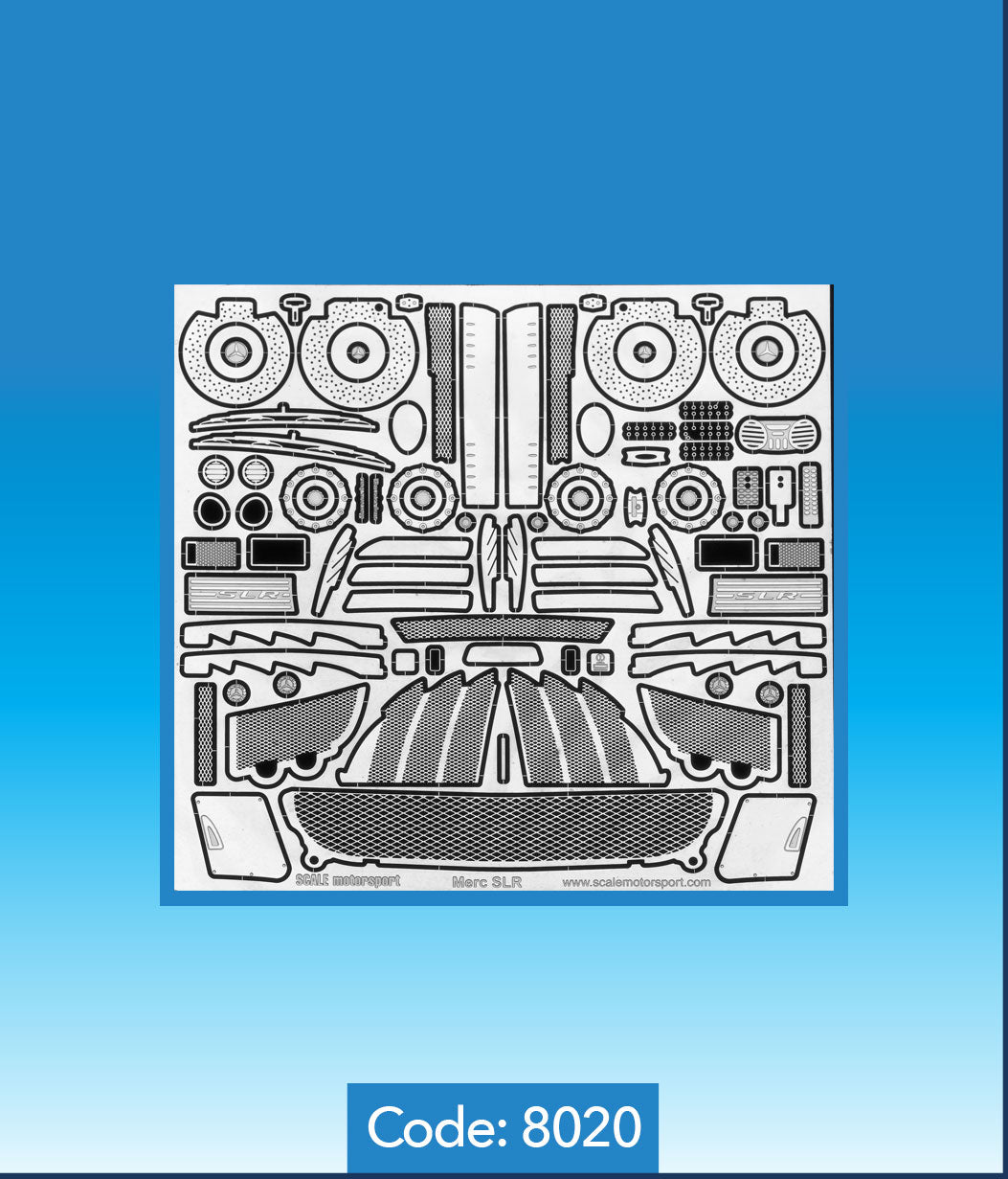 Mercedes Benz SLR McLaren Photoetch Set SKU #8020