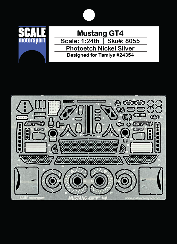 Mustang GT4 Photoetch Set SKU #8055