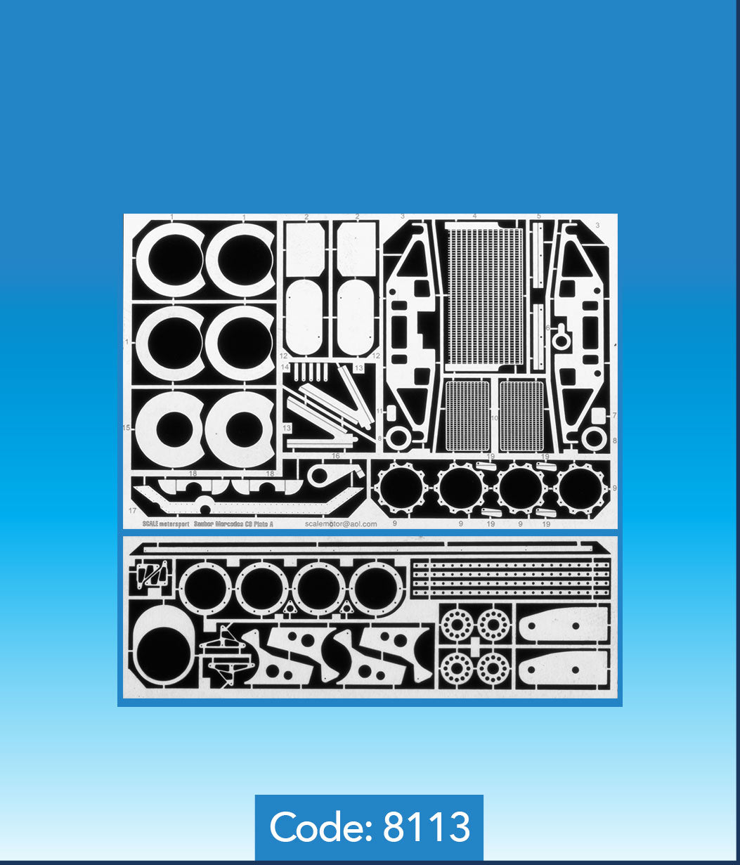 Sauber Mercedes C9 Photoetch Set SKU #8113