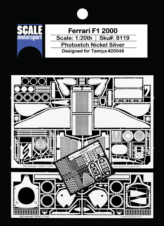 Ferrari F1 2000 Photoetch Set SKU #8119
