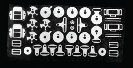 Two Set Racing Harness Photoetch 1:20th Scale SKU #8120