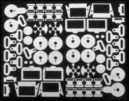 Modern Day Racing Harness Photoetch Set 1:20th Scale SKU #8122