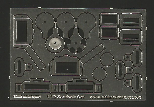 1:12th Scale F1 Racing Harness Set SKU #8123