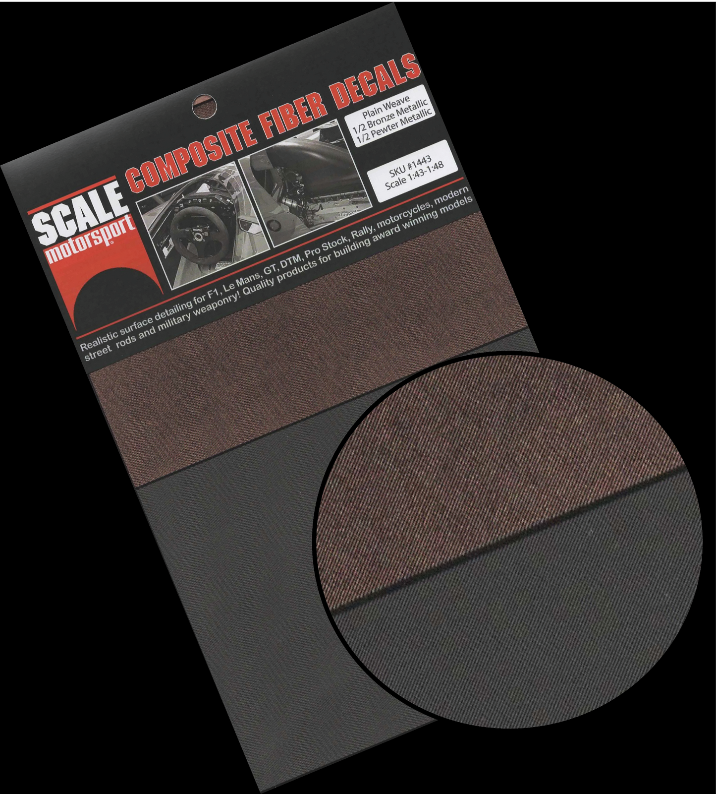 Carbon Fiber Bronze Metallic / Pewter Metallic SKU #1443