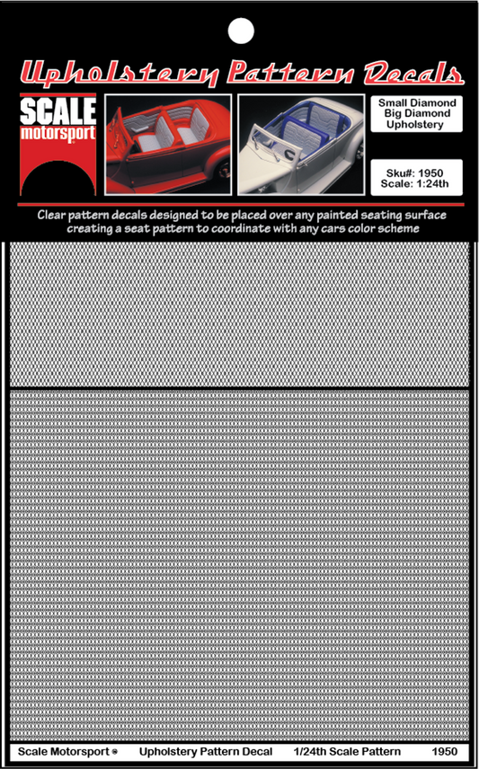Diamond Upholstery Decal SKU #1950