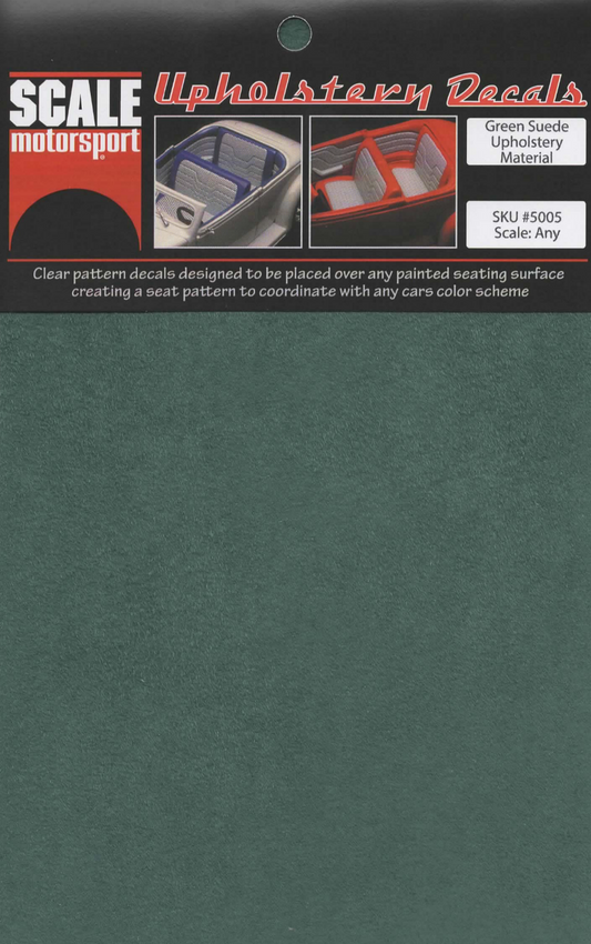 Green Suede Upholstery Material SKU #5005