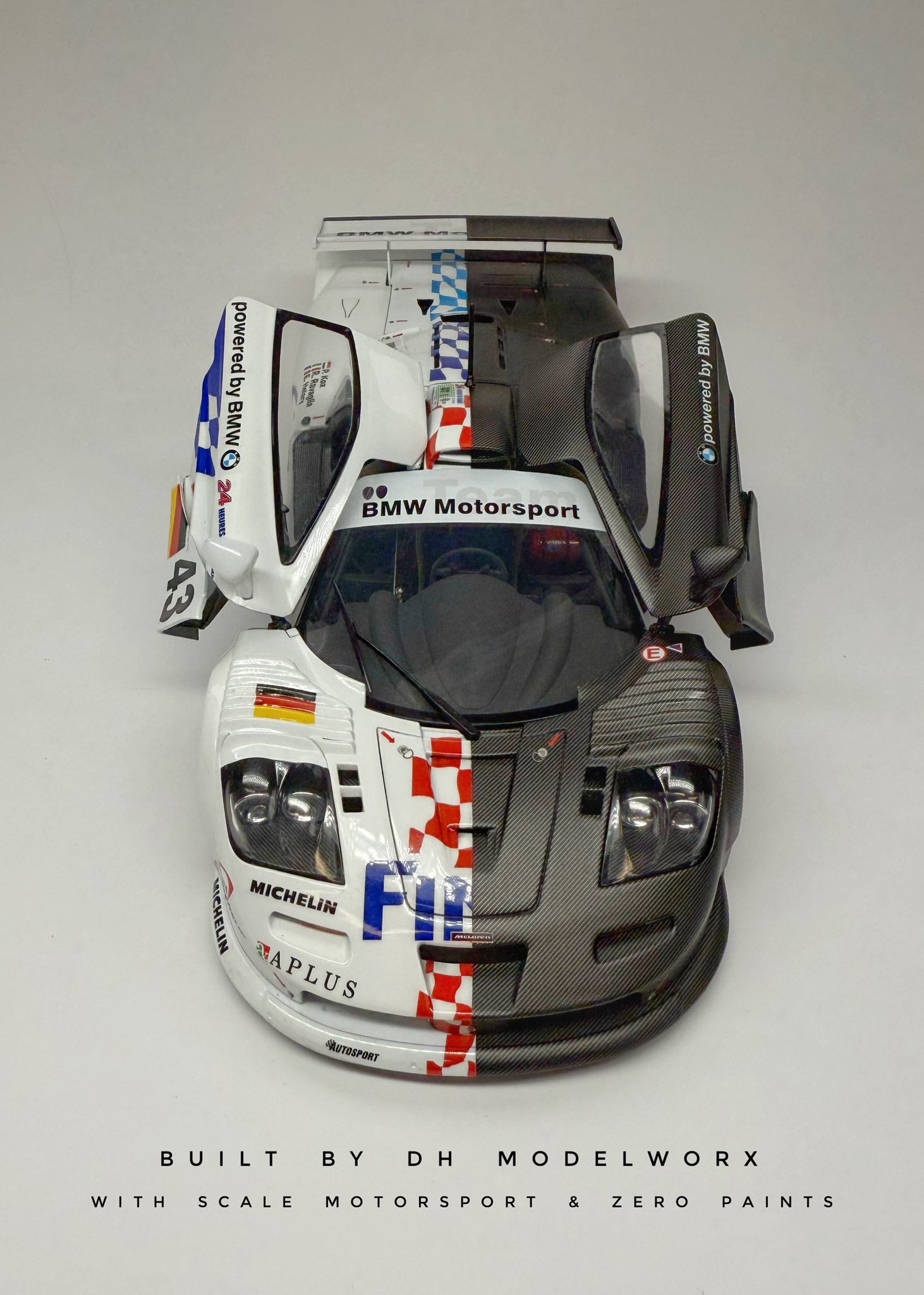 McLaren F1 GTR 1997 1/18スケール Amazon.com: Minichamps 1:18 Scale McLaren F1 GTR Bellm/Gilbert