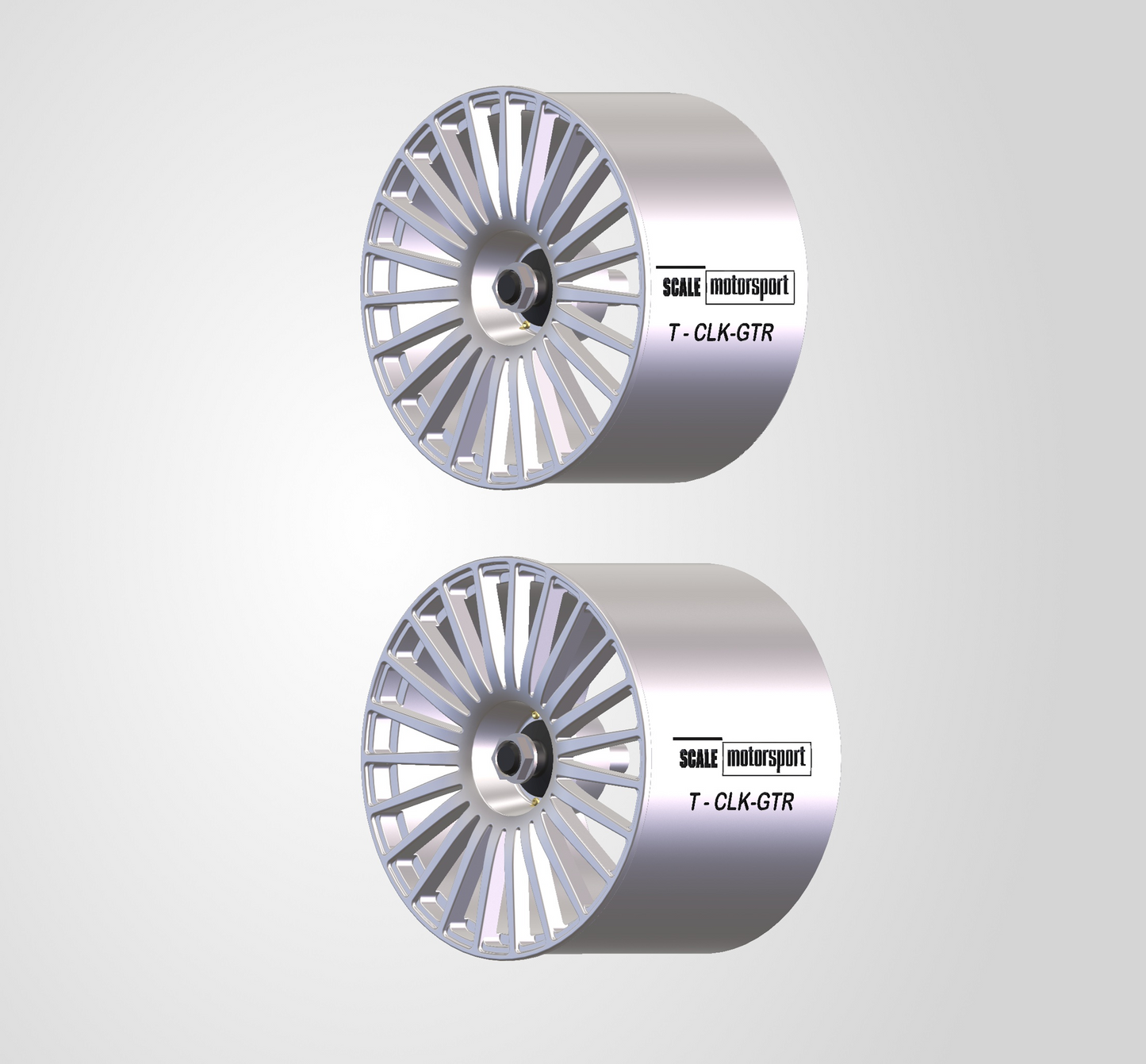 Mercedes CLK-GTR 3D Printed Wheel Set SKU #6260