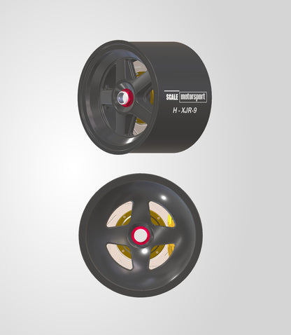 Jaguar XJR 9LM 3D Printed Wheel Set SKU #61142