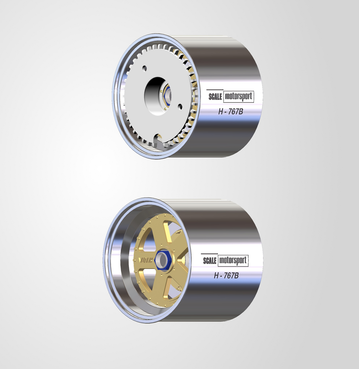 Mazda 767B Renown 3D Printed Wheel Set SKU #61152