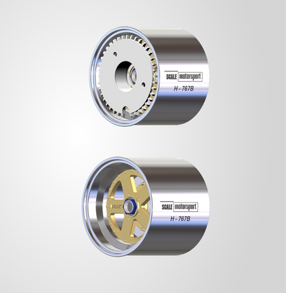 Mazda 767B Renown 3D Printed Wheel Set SKU #61152