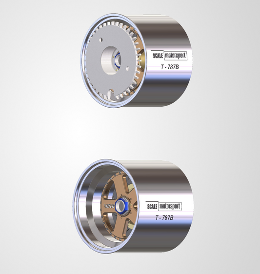 Mazda 787B Renown 3D Printed Wheel Set SKU #6115
