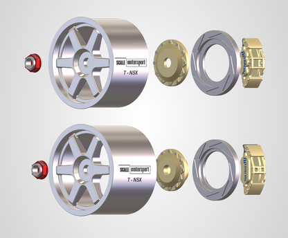 Honda NSX JGTC 6-Spoke Wheels SKU #6135