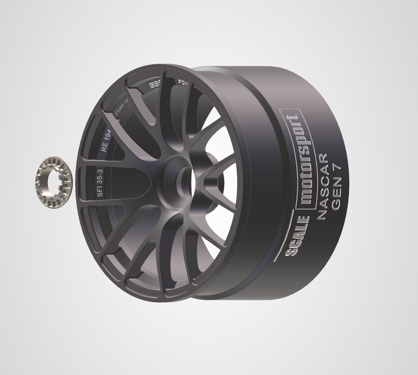 NASCAR Next Gen Wheels SKU #6130