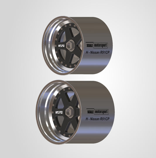 Nissan R91CP 3D Printed Wheel Set SKU #60142