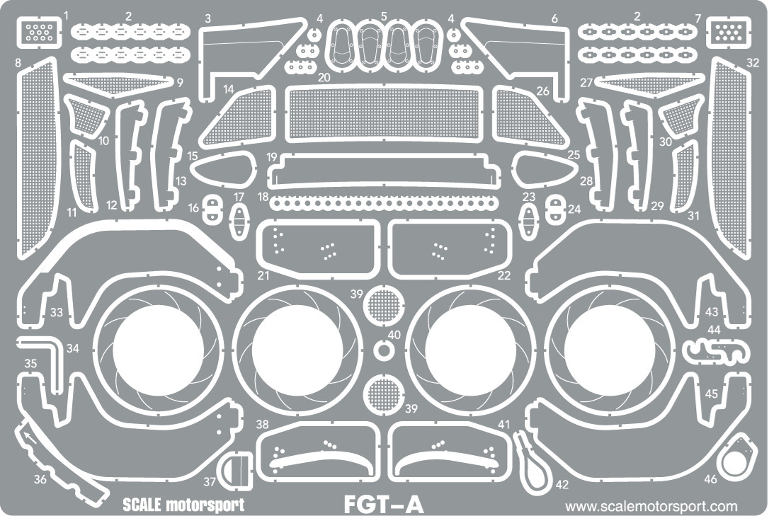 Pre-Order - Ford GT Super Detail Kit SKU #2060