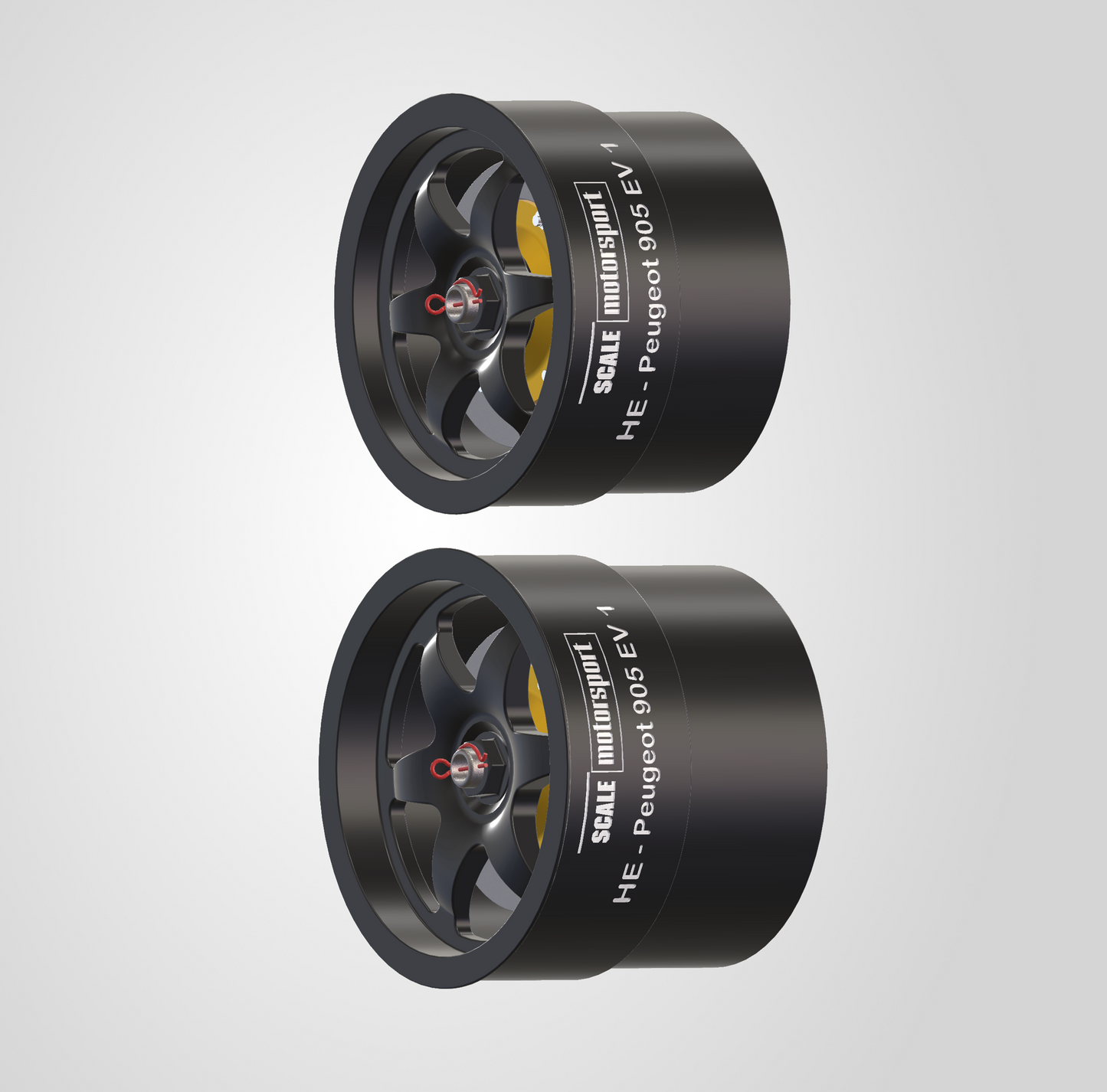 Peugeot 905 EV 1 3D Printed Wheel Set SKU #6030