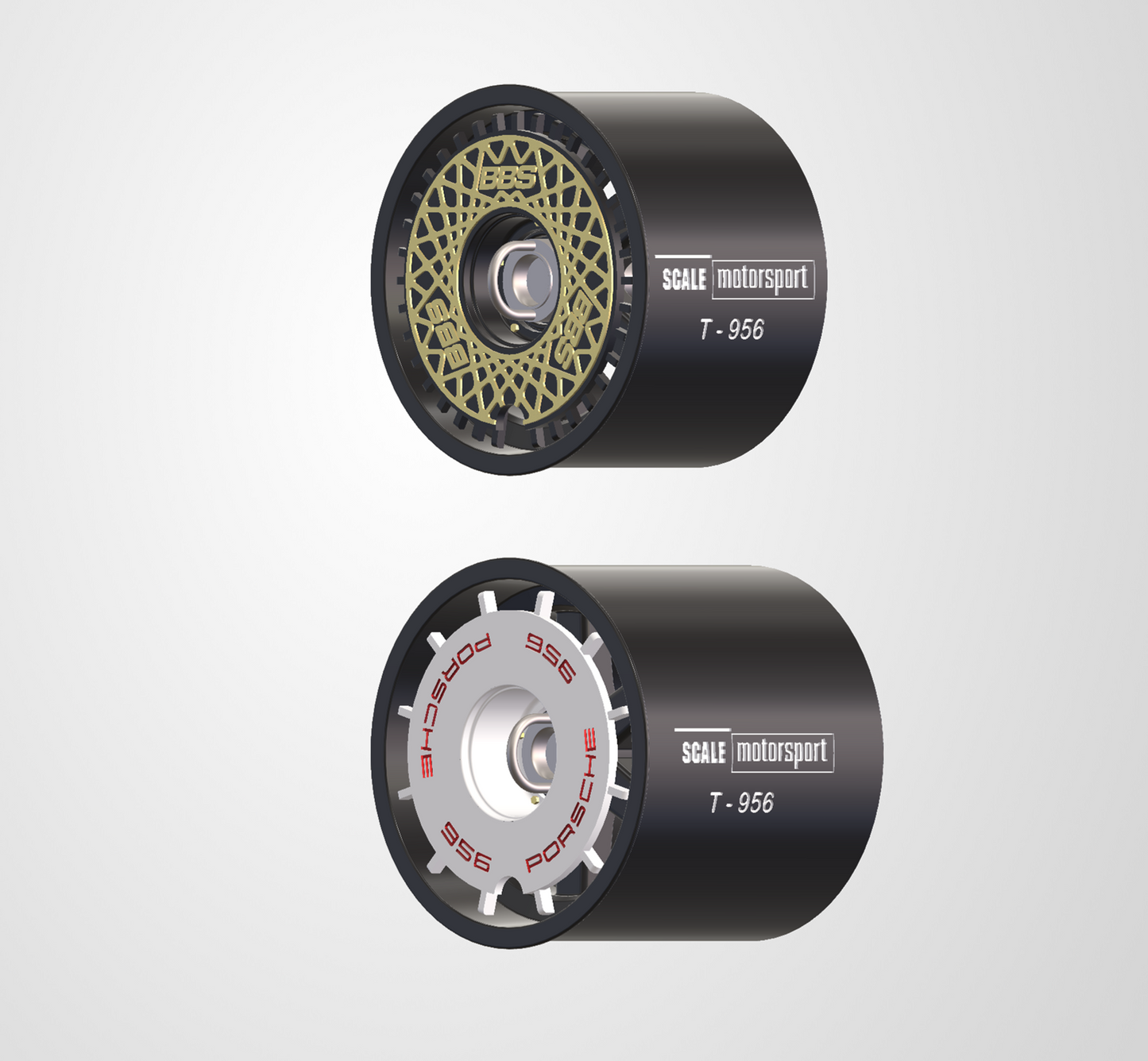 Porsche 956 3D Printed Wheel Set SKU #60225