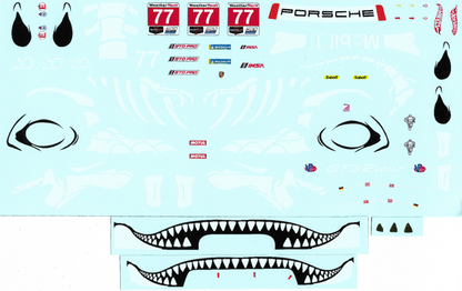 2025 911 GT3R Skeleton Rexy #77 AO Racing