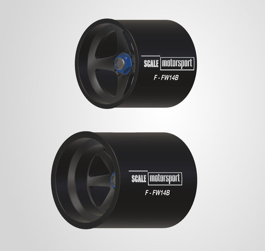 Williams FW14B 1:20 3D Printed Wheel Set SKU #6120