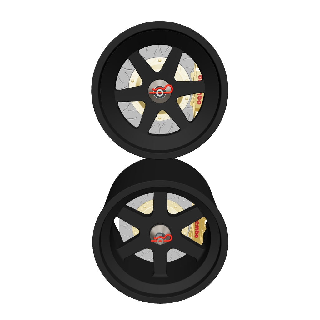 1/43Special Set Sauber　Mercedesc９ Sauber Mercedes C9 3D Printed Wheel Set SKU #6113 – Scale Motorsport
